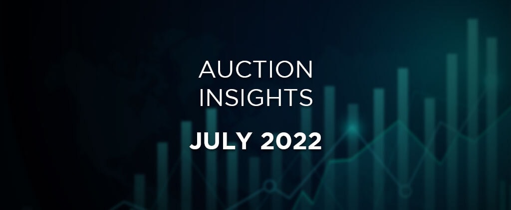 July auction insights