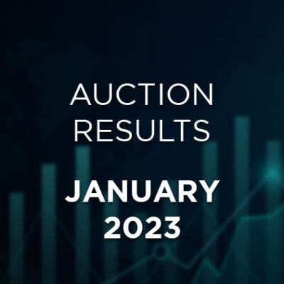 January 2023 auction results